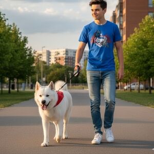 🦇 Batman vs Superman Graphic Tee | Blue | Kids 10 💪